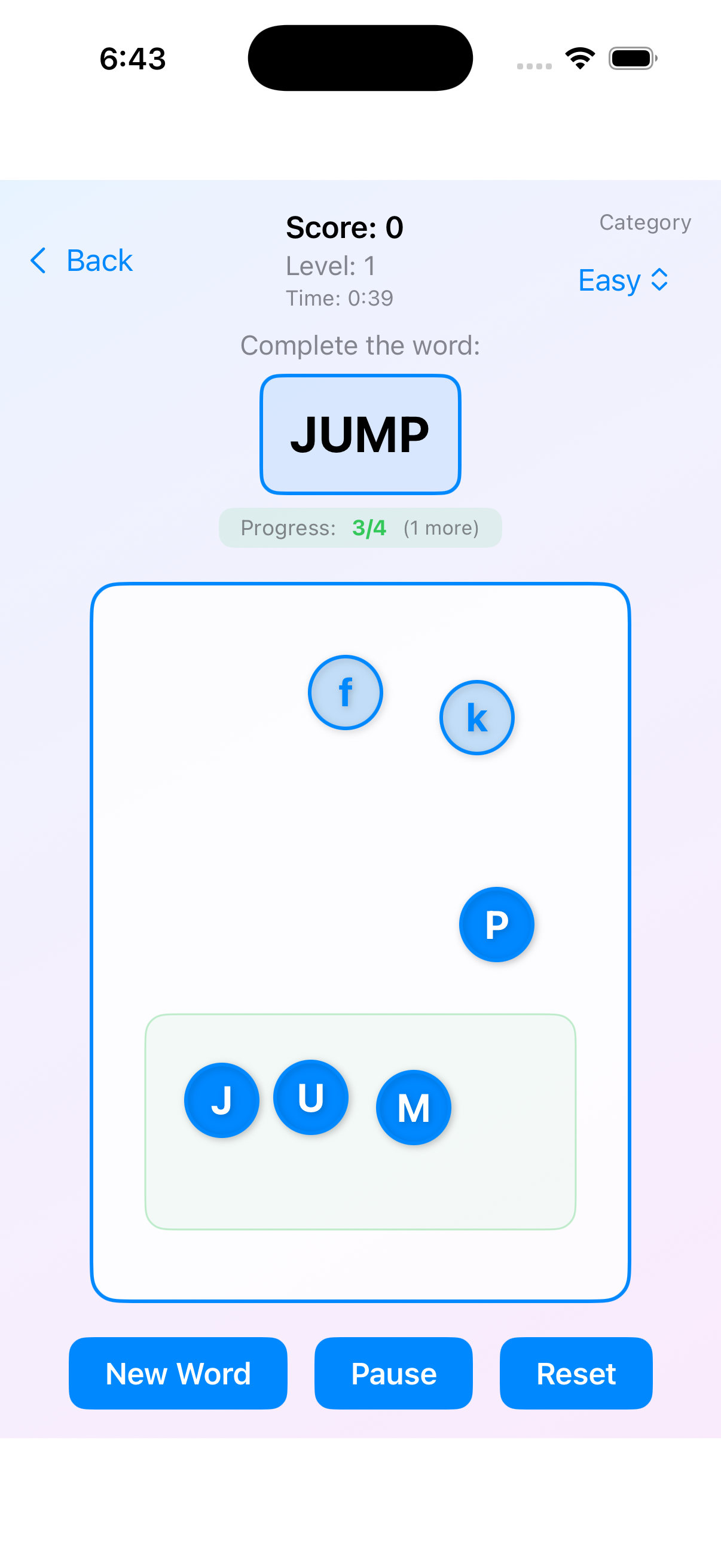 Complete & Score - Earn points and track your progress