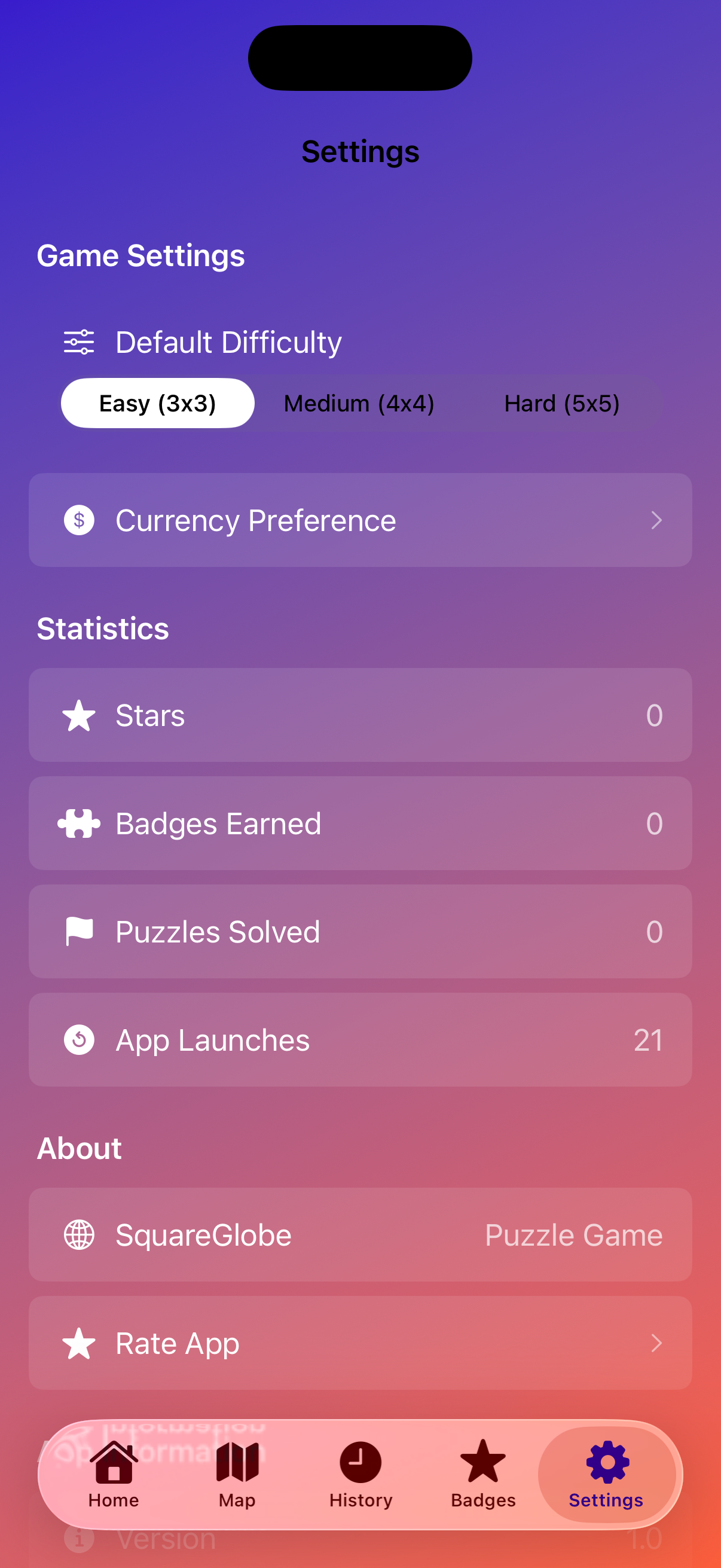 SquareGlobe Game Modes